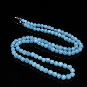 アクアマリン ネックレス 4mm [T556-3571]