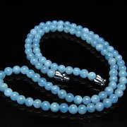 アクアマリン ネックレス 4mm [t556-3584]