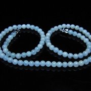 アクアマリン ネックレス 5mm [T556-3723]
