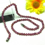 ルビー ネックレス 4mm [t561-1616]