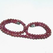 ルビー ネックレス 5mm [T561-1884]