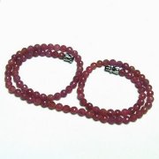 ルビー ネックレス 4mm [t561-1900]