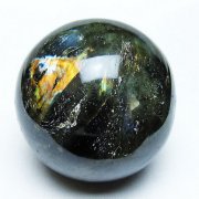 ラブラドライト 丸玉 63mm [t571-4922]