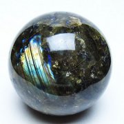 ラブラドライト 丸玉 75mm [t571-5269]