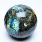 ラブラドライト 丸玉 78mm [t571-5279]