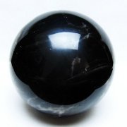 3.8Kg モリオン 純天然 黒水晶 丸玉 145mm [t572-11230]