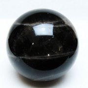 モリオン 純天然 黒水晶 丸玉 89mm [t572-11505]