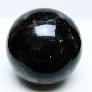 モリオン 純天然 黒水晶 丸玉 89mm [t572-11513]