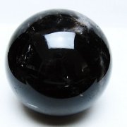 1Kg モリオン 純天然 黒水晶 丸玉 89mm [t572-11533]