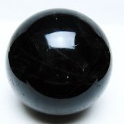 モリオン 純天然 黒水晶 丸玉 89mm [t572-11557]