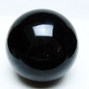 モリオン 純天然 黒水晶 丸玉 87mm [t572-11569]