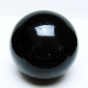 モリオン 純天然 黒水晶 丸玉 87mm [t572-11577]