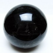 1.4Kg モリオン 純天然 黒水晶 丸玉 98mm [t572-11587]