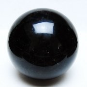 1.5Kg モリオン 純天然 黒水晶 丸玉 105mm [t572-11593]
