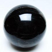 1.7Kg モリオン 純天然 黒水晶 丸玉 110mm [t572-11660]