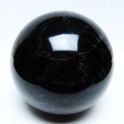 1.9Kg モリオン 純天然 黒水晶 丸玉 115mm [t572-11691]