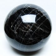 9.3Kg モリオン 純天然 黒水晶 丸玉 190mm [t572-11738]