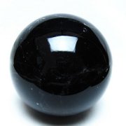 1.7Kg モリオン 純天然 黒水晶 丸玉 113mm [t572-11862]
