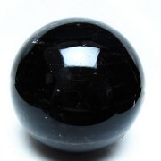 1.9Kg モリオン 純天然 黒水晶 丸玉 115mm [t572-11863]