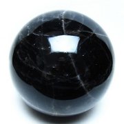 3.9Kg モリオン 純天然 黒水晶 丸玉 145mm [t572-11878]