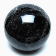 4.9Kg モリオン 純天然 黒水晶 丸玉 157mm [t572-11891]