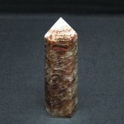 ガーデンクォーツ（庭園水晶）ファントム 六角柱[T577-4348]