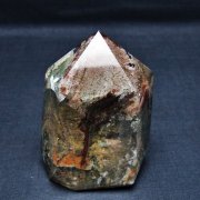グリーンファントム水晶 六角柱[T577-4725]