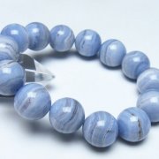 ブルーレースアゲート ブレスレット 16mm [t58-7237]