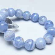 ブルーレースアゲート ブレスレット 14mm [t58-7254]