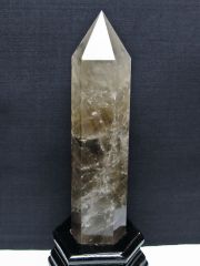 ライトニング水晶 六角柱 [t581-5984]