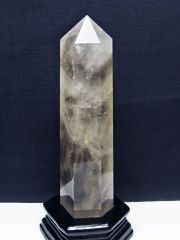 ライトニング水晶 六角柱 [t581-6130]
