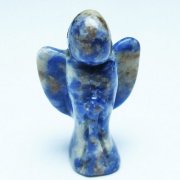 ソーダライト天使 置物[T585-2452]