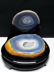 6.8Kg ウルグアイ産 ペア水晶トレジャーメノウ[T722-460]