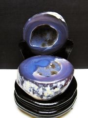 2.1Kg ペア水晶トレジャーメノウ [t604-7862]