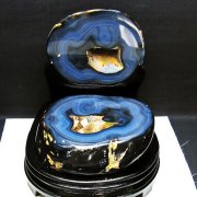 2.9Kg ペア水晶トレジャーメノウ [t604-7892]