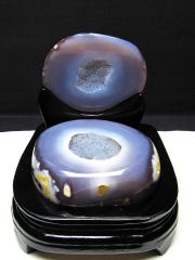 1.2Kg ペア水晶トレジャーメノウ [t604-8088]