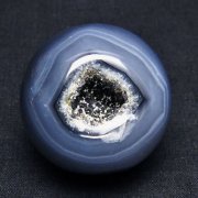 アゲート笑口 丸玉 39mm [t610-12302]