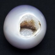 アゲート笑口 丸玉 46mm [t610-12328]