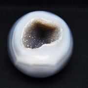アゲート笑口 丸玉 83mm [T610-12387]