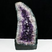 極上★ミニアメジストドーム　濃紫　ウルグアイ産　高品質原石　美品　紫水晶　置物 ウルグアイ産 アメジストドーム（ミニドーム）紫水晶｜置物