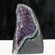 ブラジル産 アメジスト ペア ドーム ※同梱不可《rv》2個口 [A1-20-15]