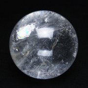 虹入り ヒマラヤ水晶 丸玉 52mm [T62-15022]