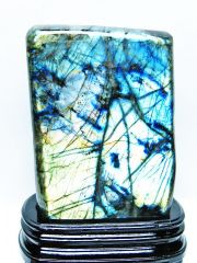 虹入り シトリン水晶 六角柱[t98-2295]