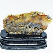 ルチルインアゲート 原石 [t627-6417]