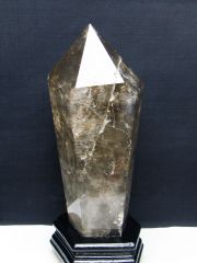 2.7Kg ライトニング水晶トルマリンルチル 六角柱 [t627-7161]