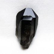 黒水晶 モリオン 原石　1756g 高品質]ブラジル産モリオン原石/天然黒水晶（中型1.27kg/カテドラル