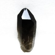 ブラジル産 モリオン 純天然 黒水晶 原石 [t633-2851]