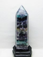 2.9Kg フローライト 六角柱 [t634-5680]