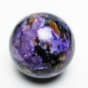 チャロアイト 丸玉 34mm [t637-4461]