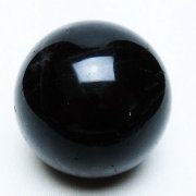 モリオン純天然黒水晶丸玉45mm